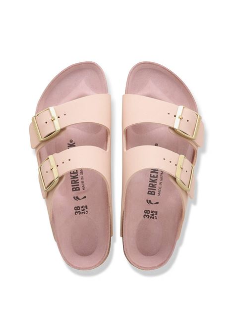 Arizona Birko-Flor Triples New Beige/Pink Clay BIRKENSTOCK | ARIZONABEIGE PINK CLAY